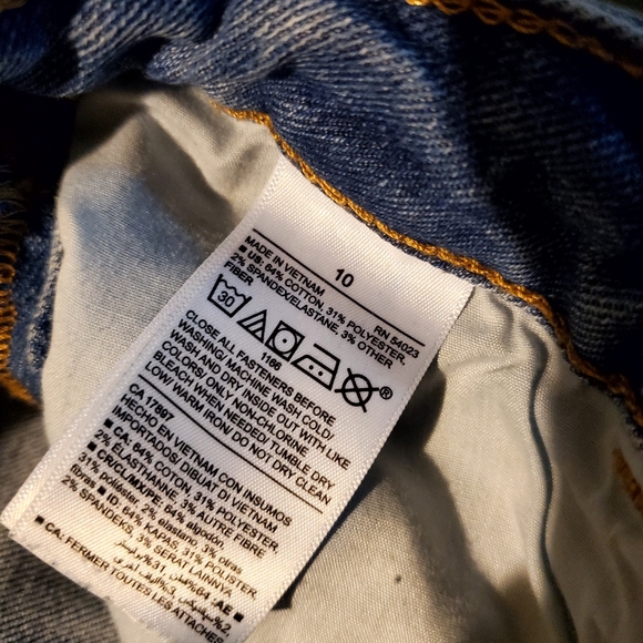 Old Navy Rockstar super skinny high rise jeans - Picture 4 of 4